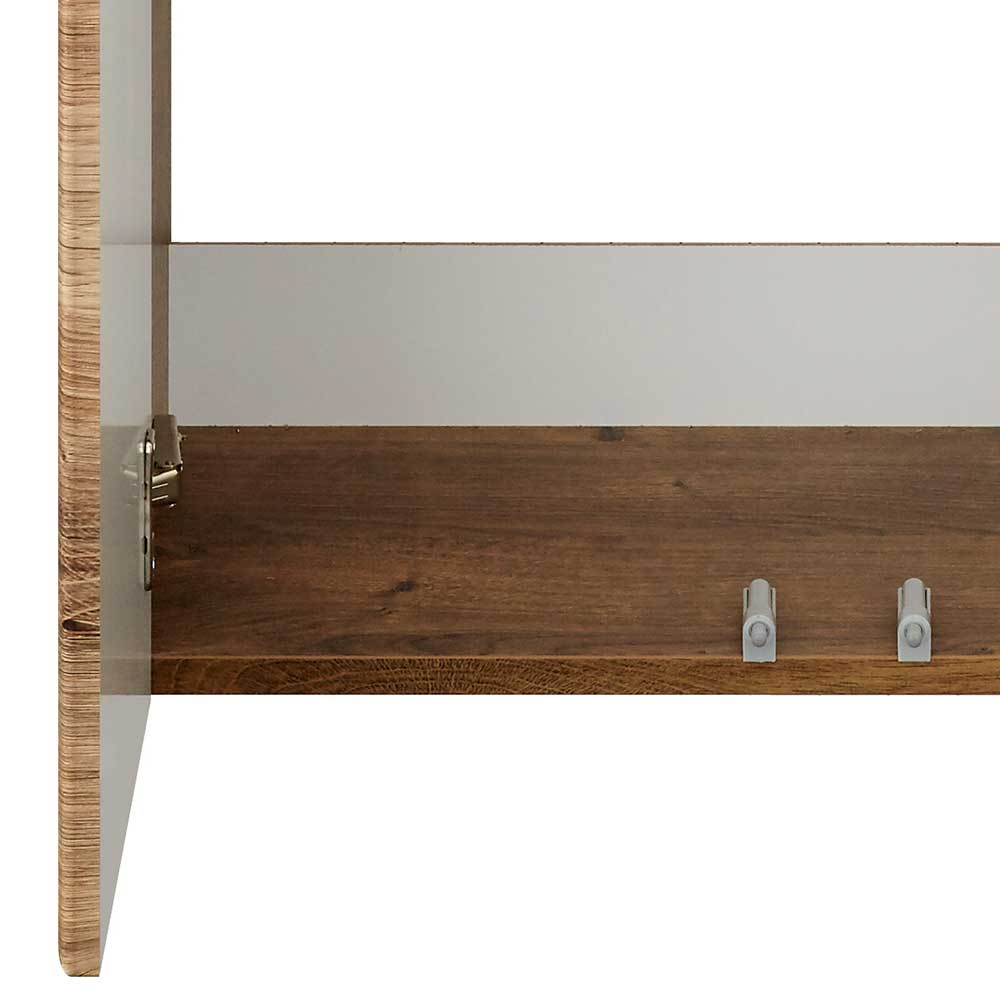 Waschbeckenunterschrank in Eiche Dunkel Holzoptik - Miss X