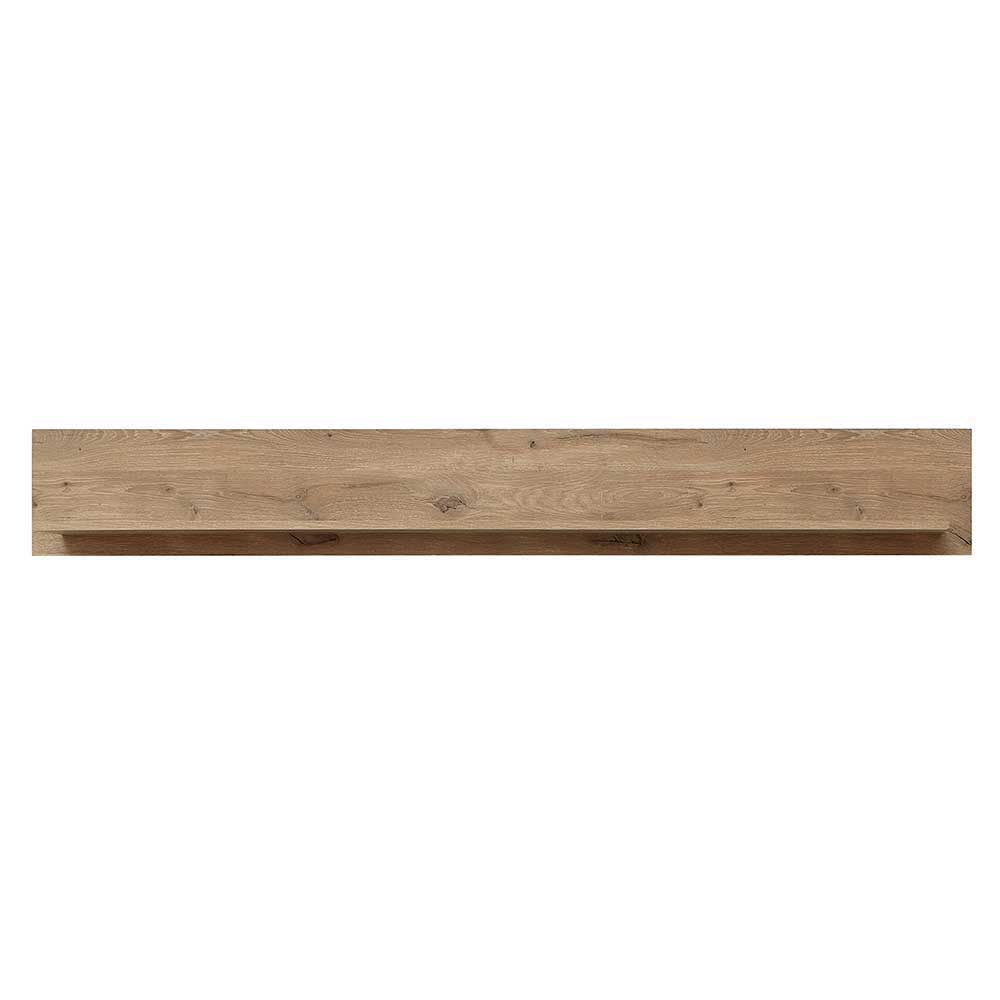 Wohnzimmer Anbauwand Holz Look - Zelio (dreiteilig)
