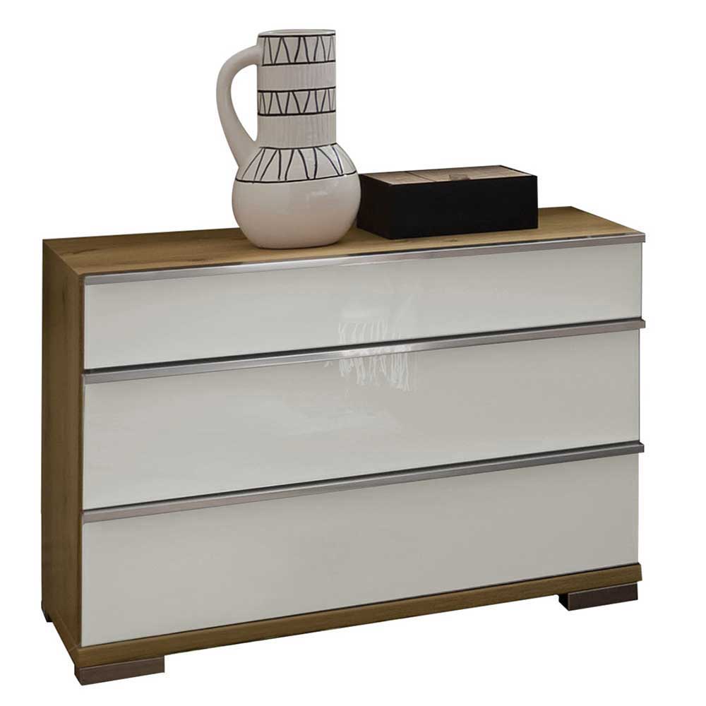 Komplettschlafzimmer in Eiche Bianco - Nuetran (vierteilig)
