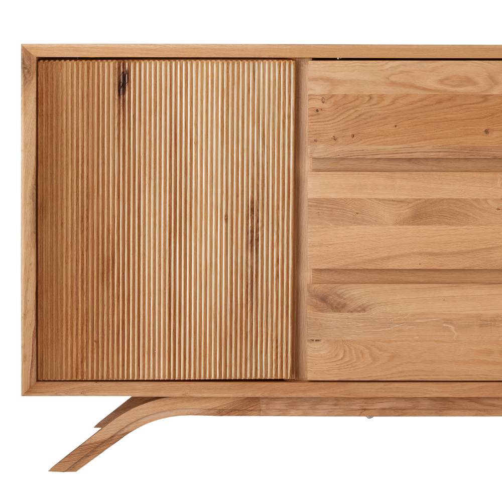 Sideboard aus Wildeiche Massivholz - Fredellia