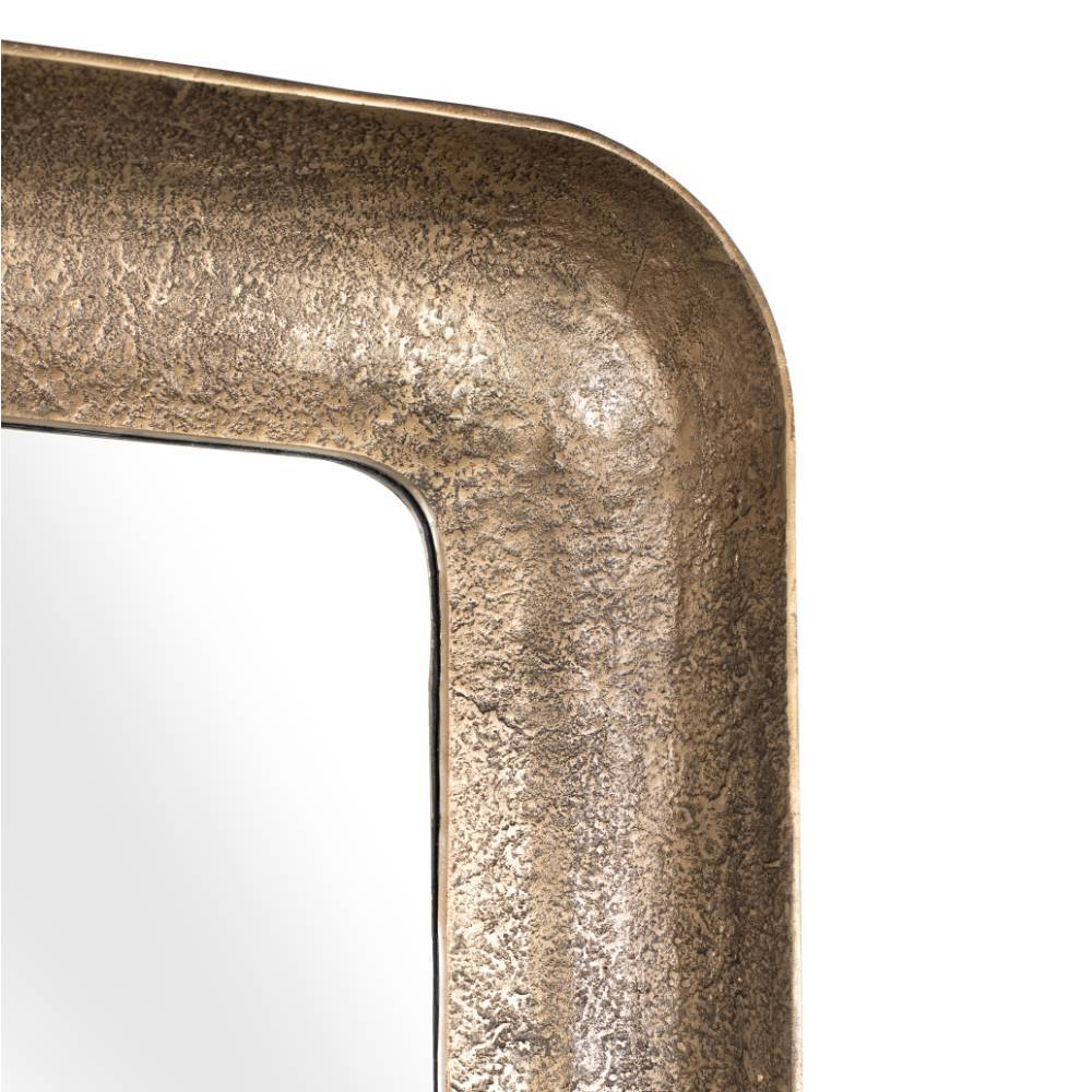 Wandspiegel mit Metallspiegel in Bronze - Hongkong