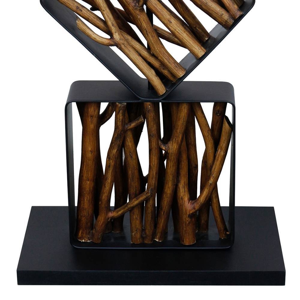 Design-Standleuchte mit Treibholz-Zweigen - Chesna