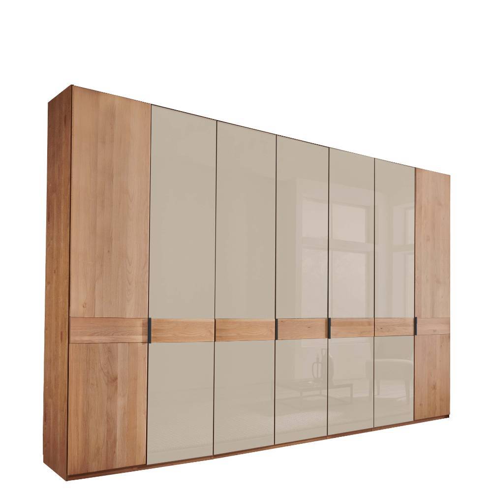 236 cm hoher XL-Schrank 7-türig - Angelina