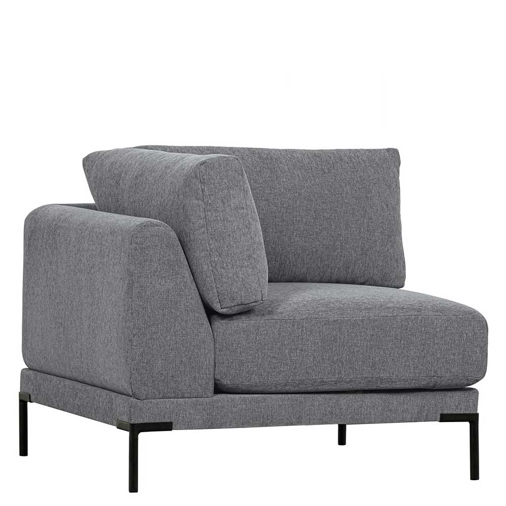 Modulcouch Ecke in Jeansblau - Imonas