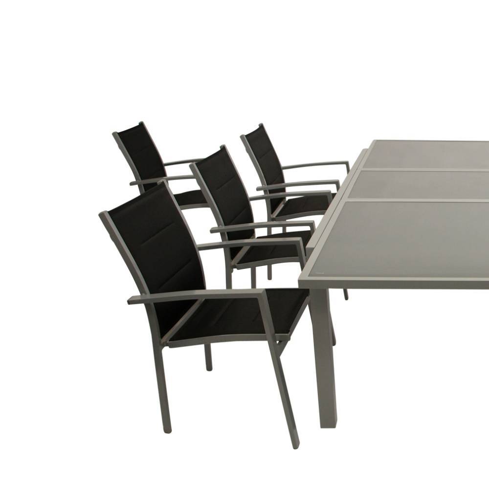 6-Personen-Garten-Essgruppe Set - Varescan (siebenteilig)