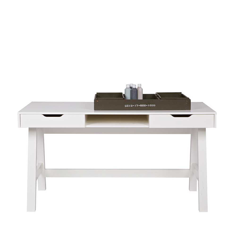 PC Tisch Luciane in Weiß