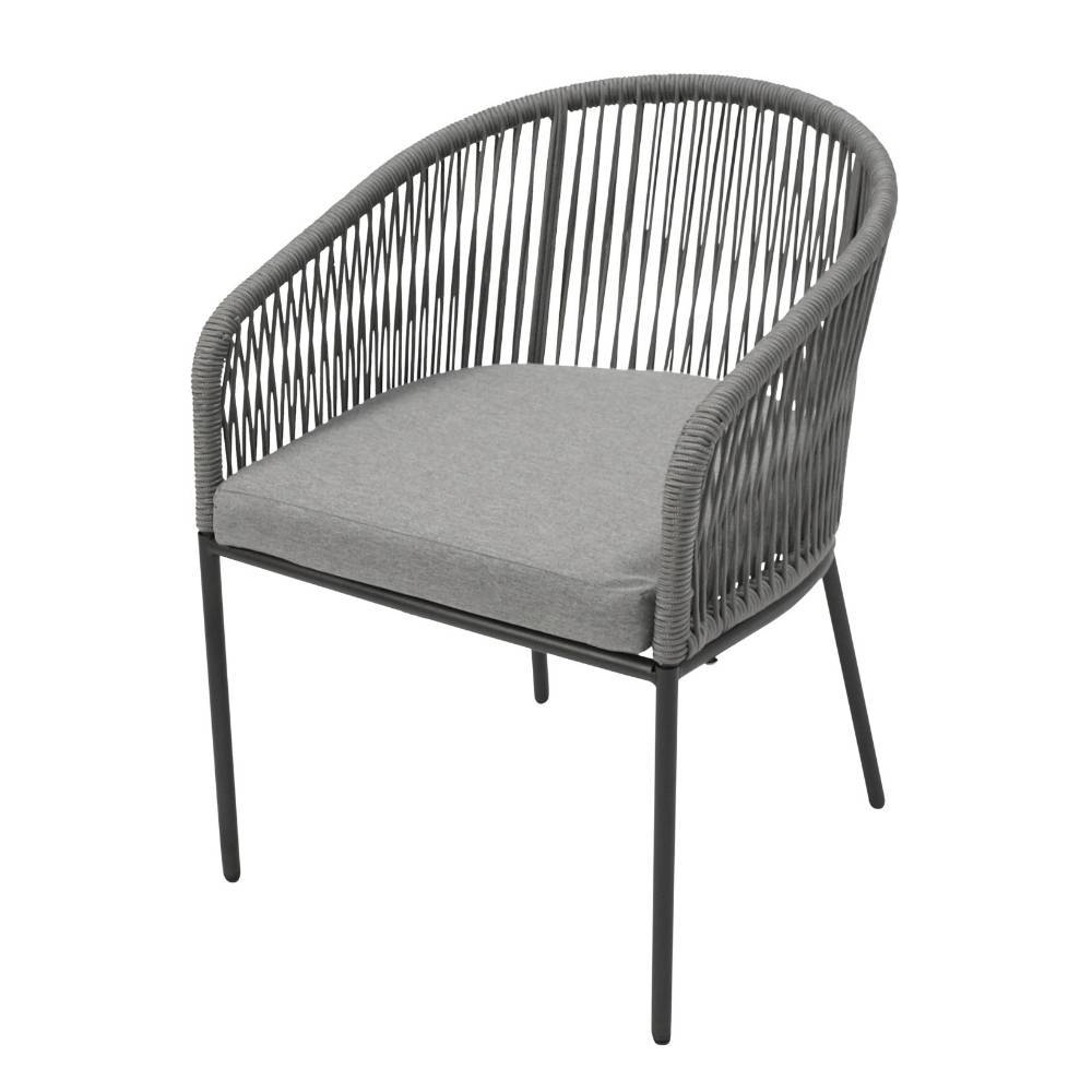 Gartensessel im Scandi Chic - Hawar (2er Set)