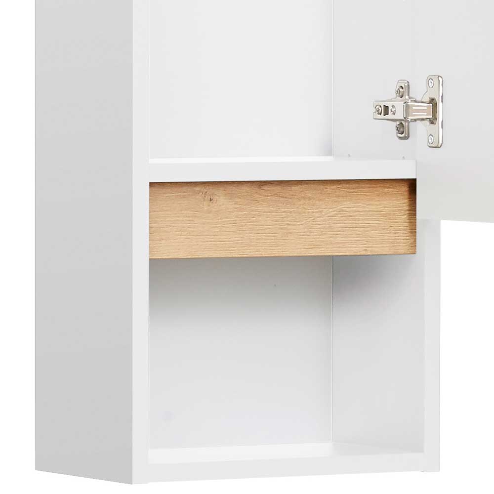 Bad Hängeschrank mit Fach und Tür - Zenata