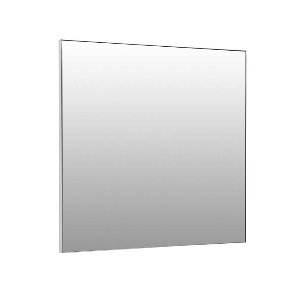 70x70 cm Quadrat Spiegel in Silber - Versuvia