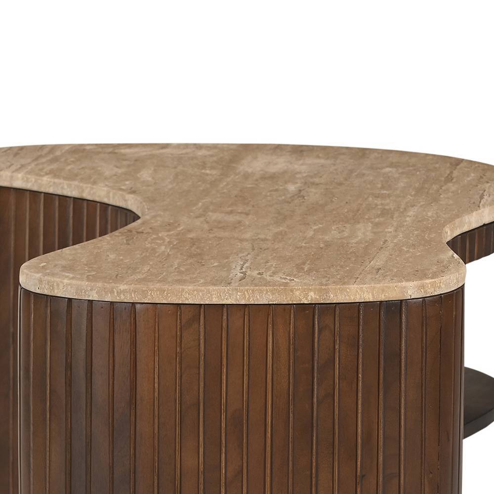 Wohnzimmer Sofatisch in Hellbraun - Tanky