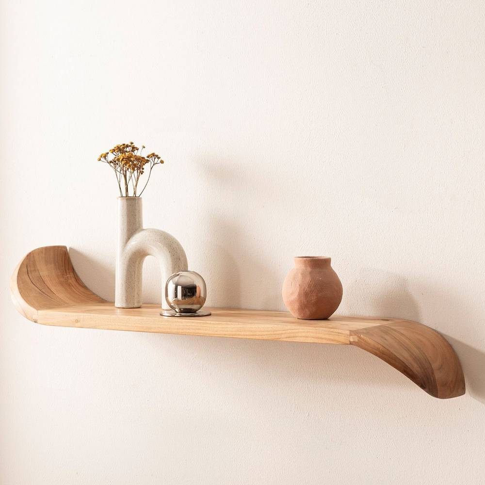 Mangoholz Wandboard im Skandi Design - Totroma