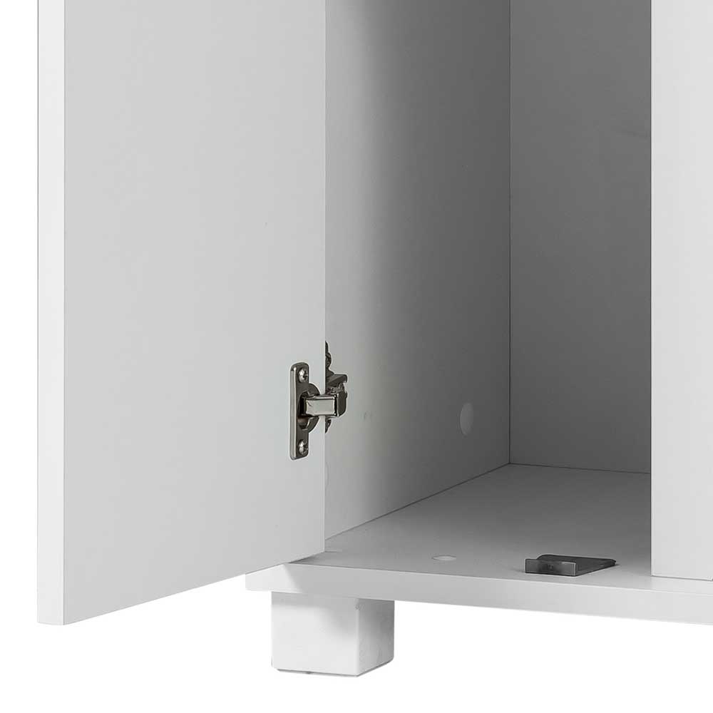 Moderner Bad-Unterschrank in Weiß - Seriacus