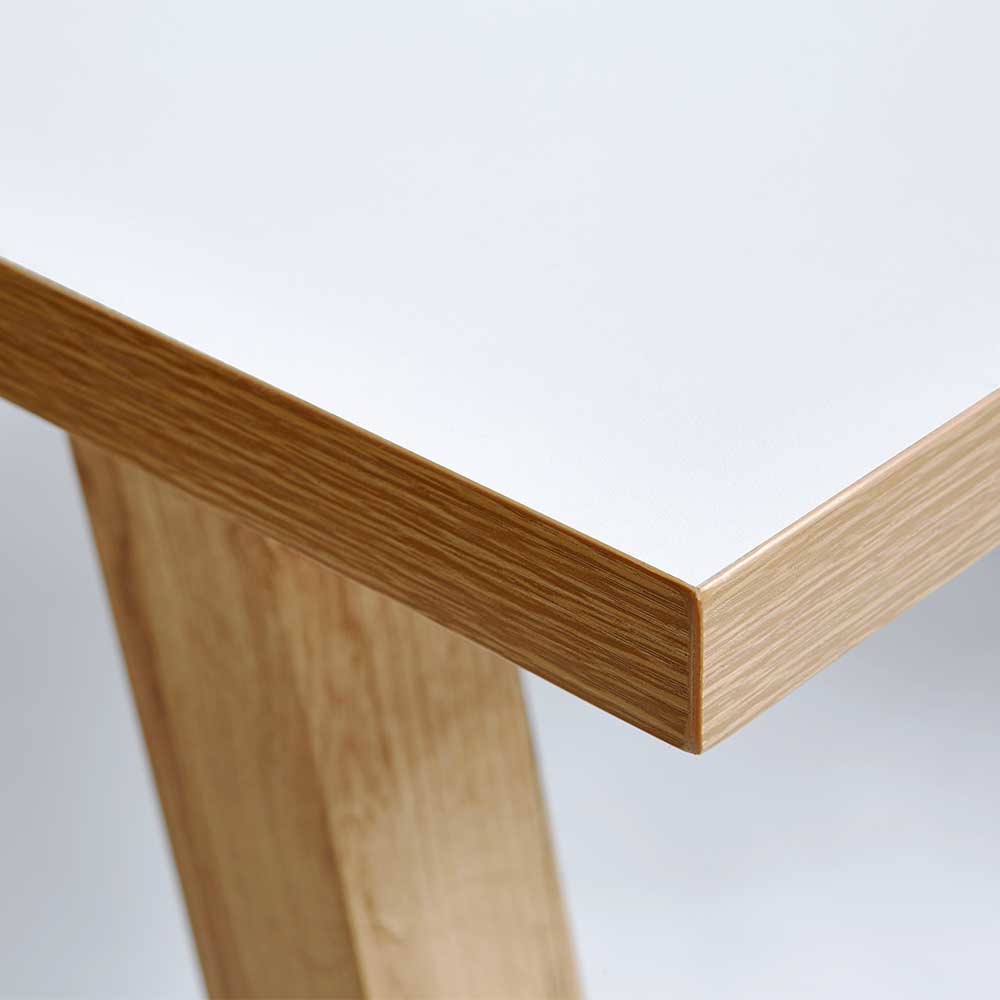 Winkel Skandi Design Schreibtisch mit Stauraum - Piatra