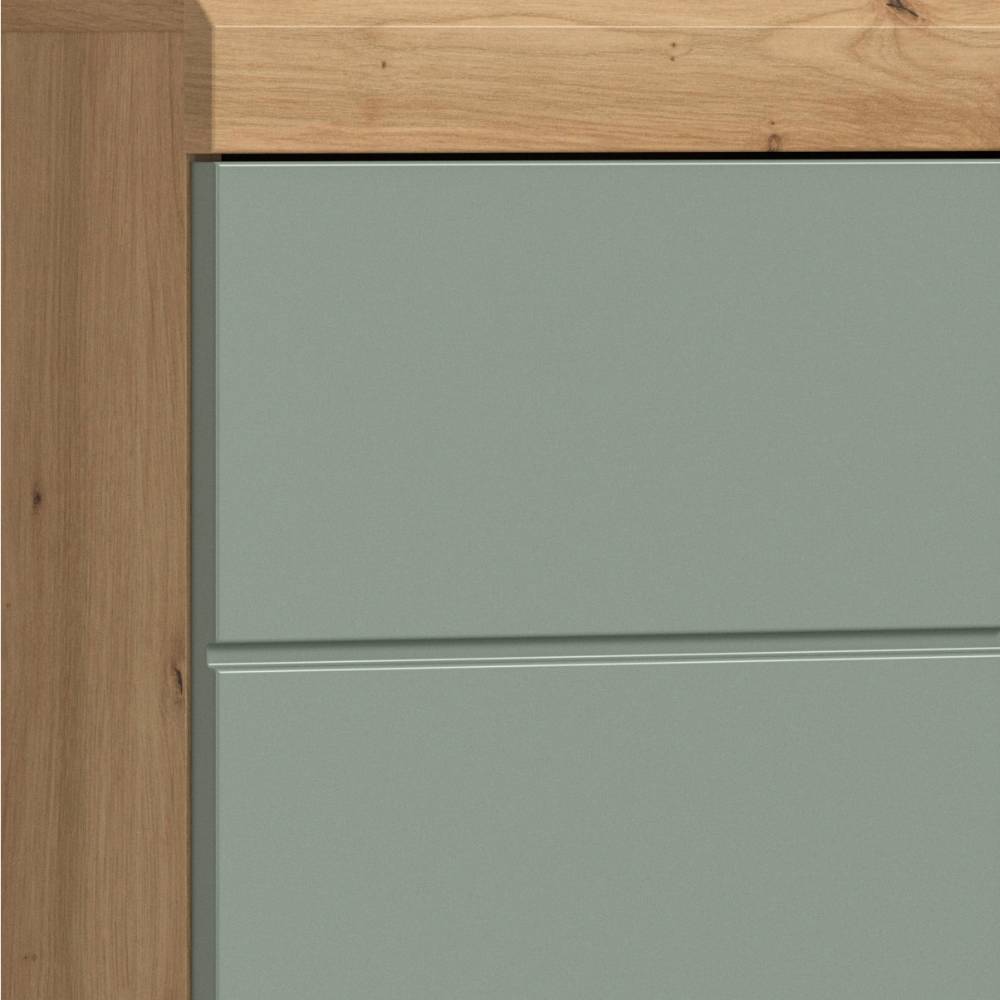 Bad Midischrank in Salbeigrün - Tamdato