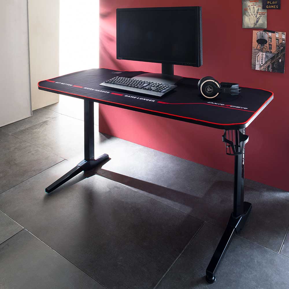 Design Schreibtisch PC Tisch für Gamer - Savoy