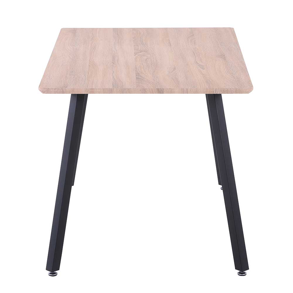 140x80 Tisch in Holzoptik Eiche Sonoma - Lirionica