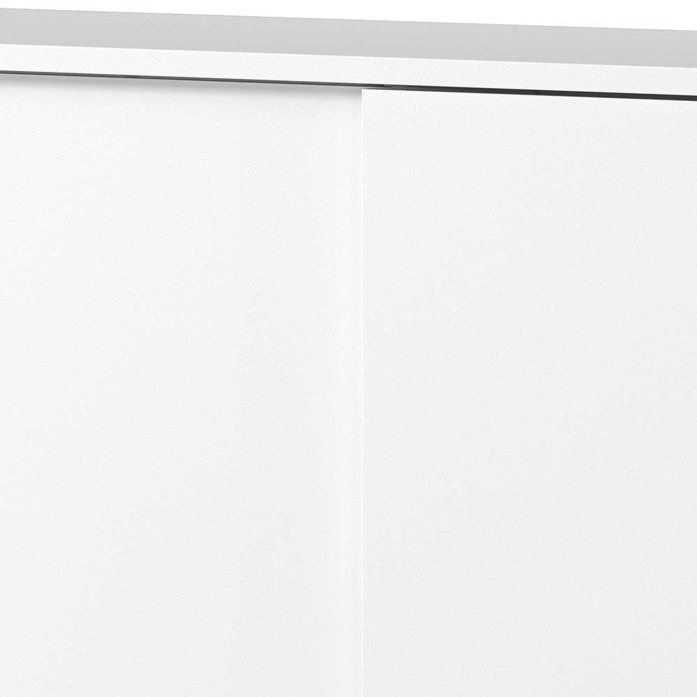 Office Tische & Schrank in Weiß - Sparkle (dreiteilig)