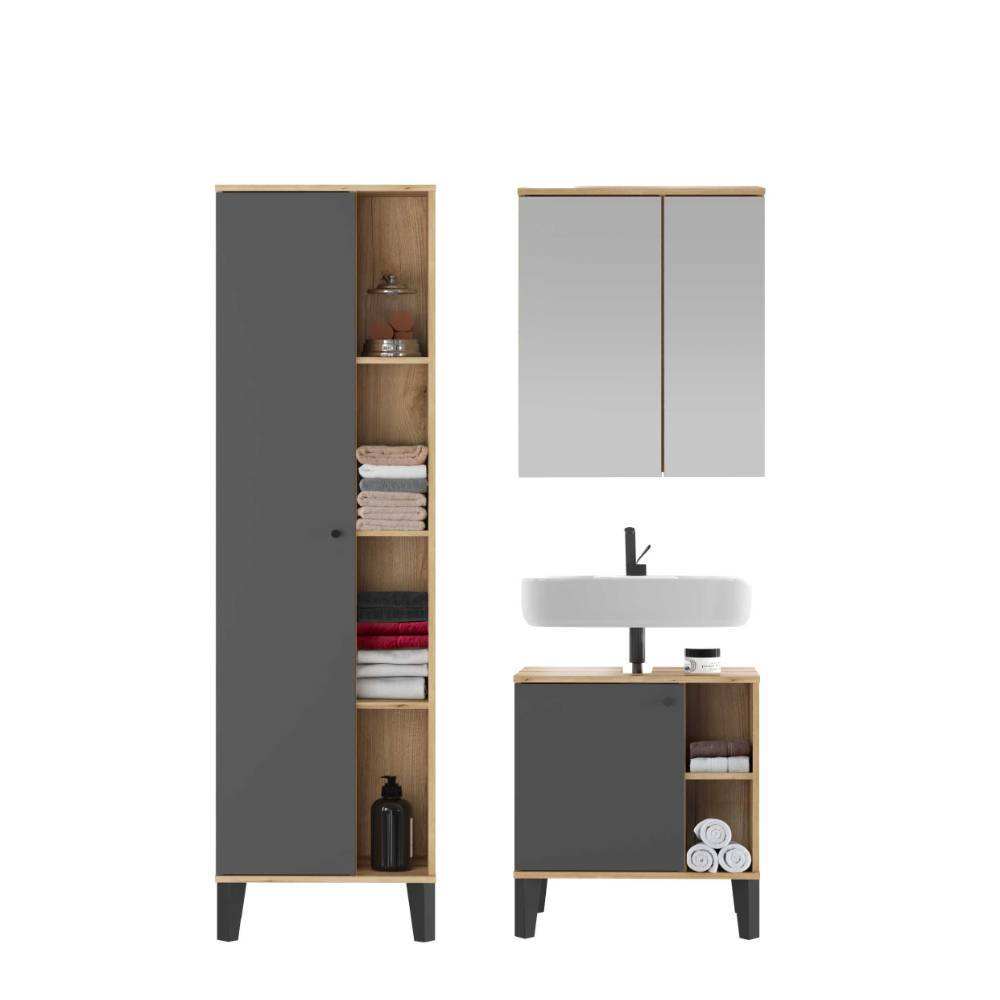 Badmöbel Kombination modern - Niniana (dreiteilig)