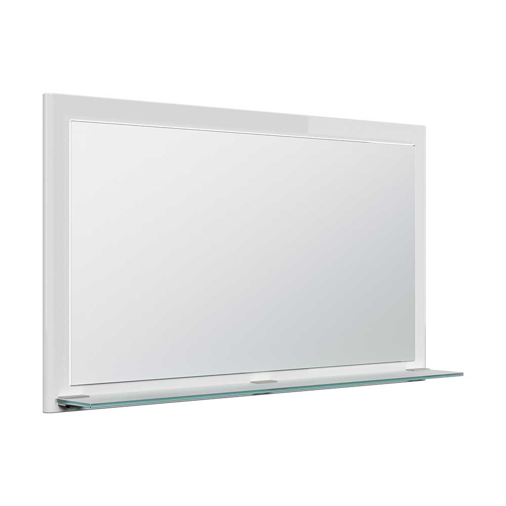 104x60x14 Hochglanz Spiegel mit Glasablage - Electa