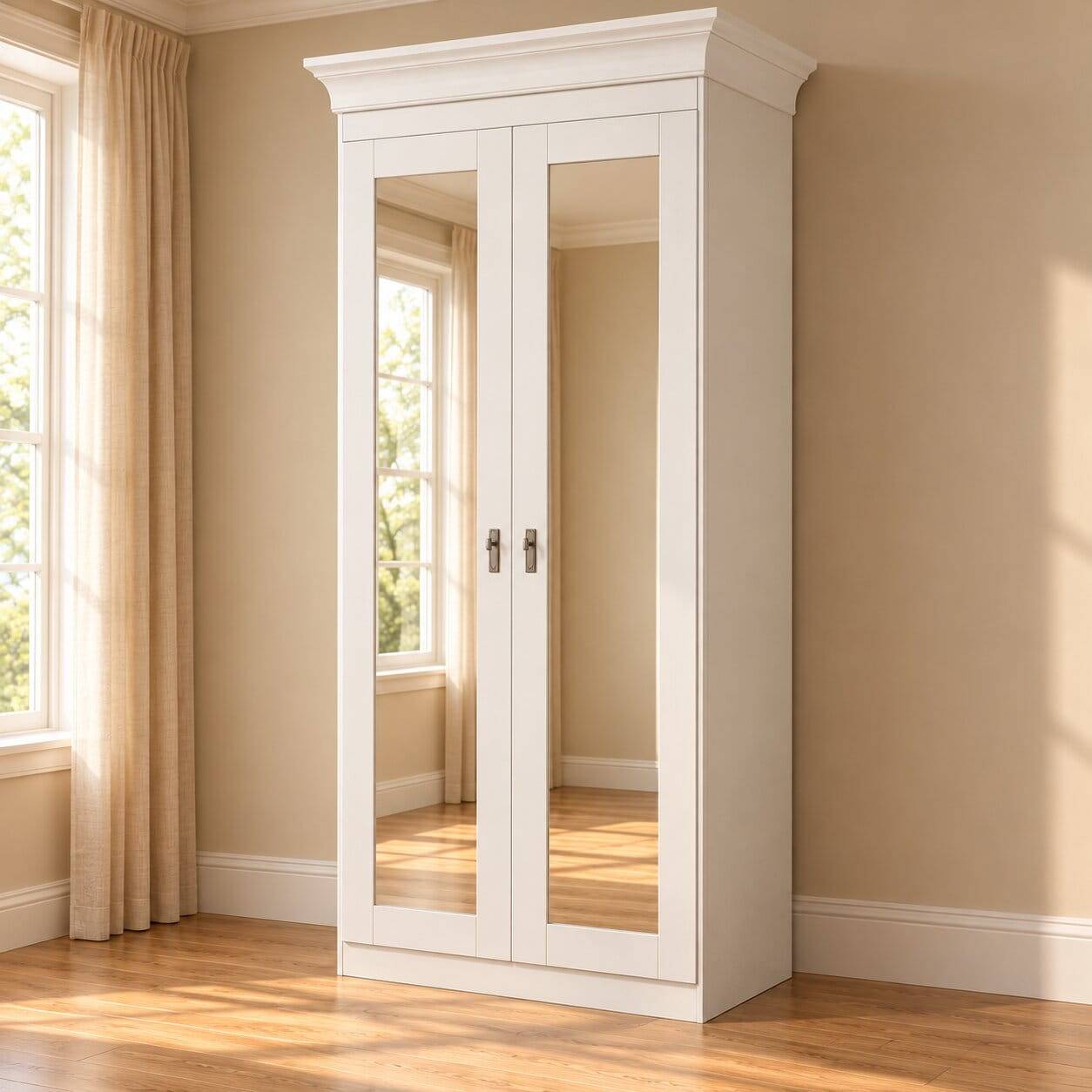 Schlafzimmerschrank mit Spiegeltüren - Kazanova