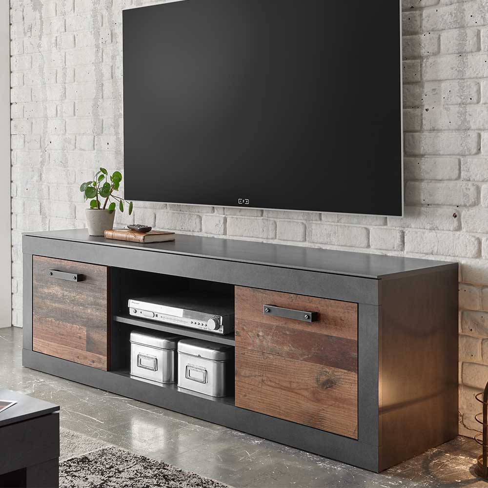 Zweifarbiges TV Board 153 cm breit - Timuras