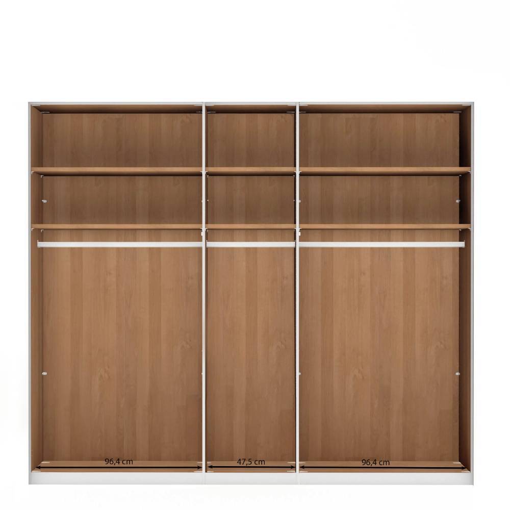Kleiderschrank mit fünf Türen - Dilacco