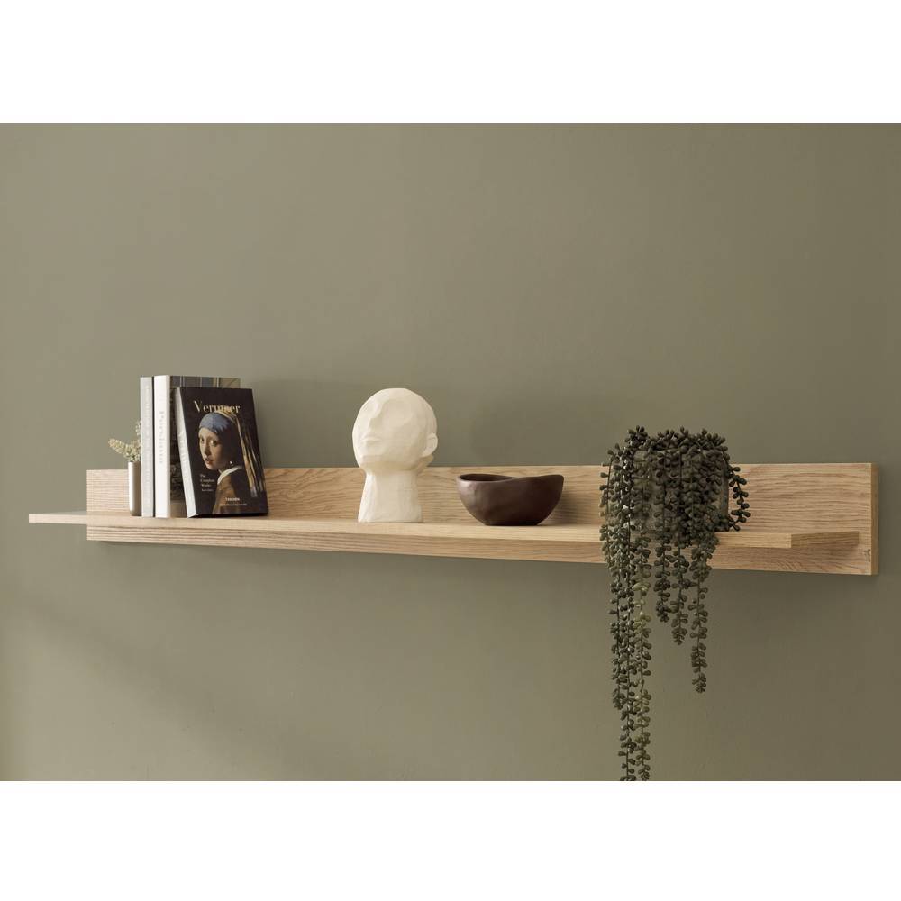 195cm breites Wandboard in Eiche Holzoptik - Dasanti