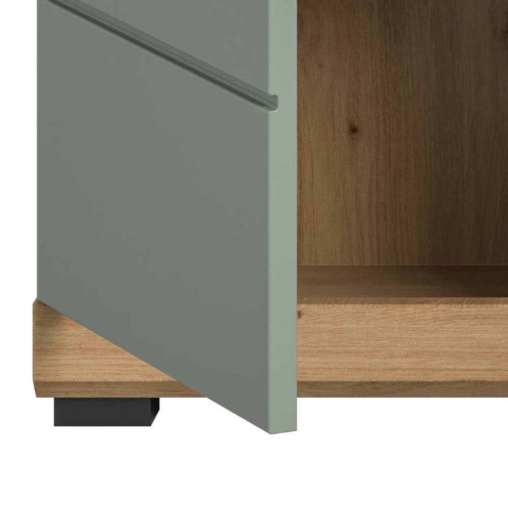 Bad-Waschplatz und Hochschrank Kombi - Tamdato (dreiteilig)