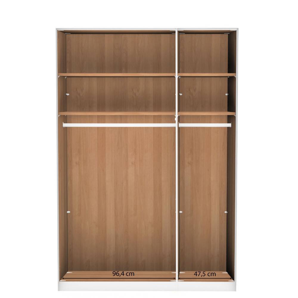 3-türiger Schrank in modernem Design - Angelina