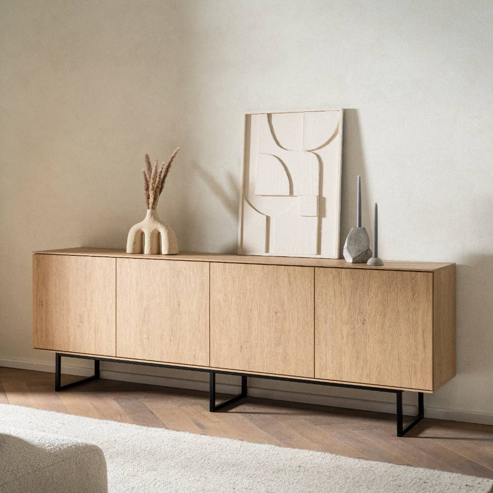Wohnzimmer-Wohnwand Set - Jaskin (dreiteilig)