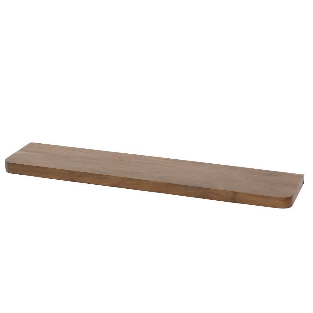 Holzregal aus Akazie massiv in Braun - Emila