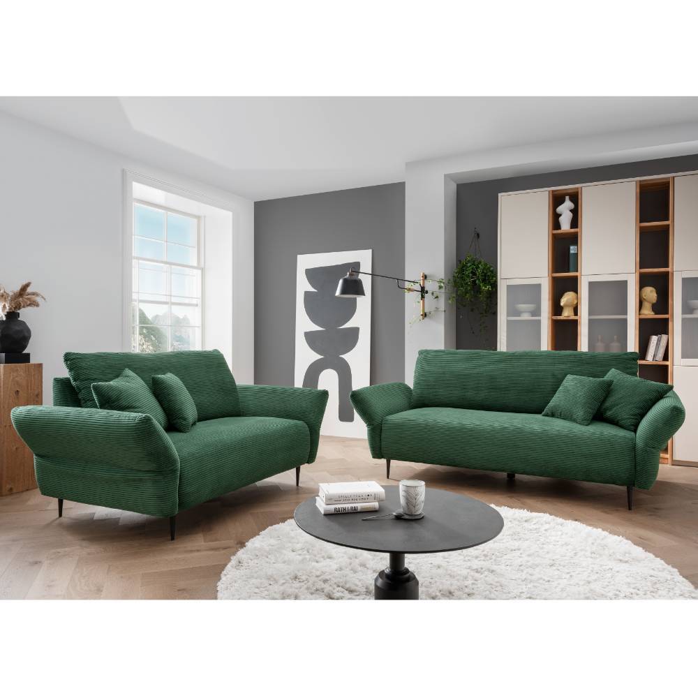 Polstergarnitur mit 2er und 3er Sofa - Devan (zweiteilig)