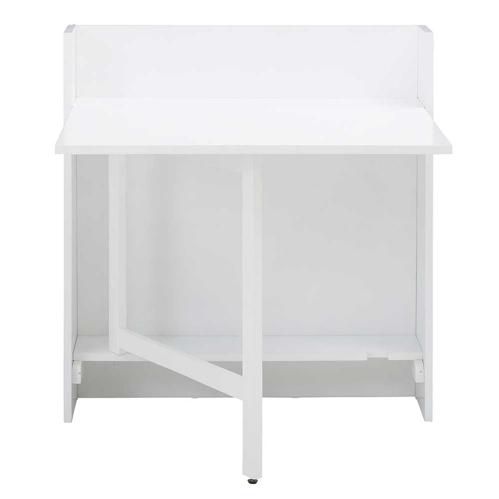 Klapptisch in Weiß mit rechteckiger Tischplatte - Guzino