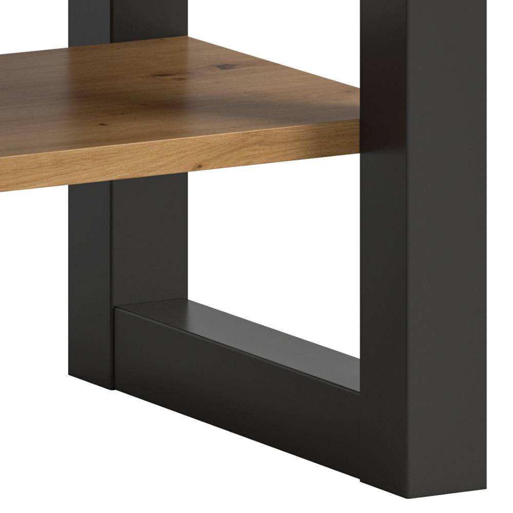 Runder Sofatisch mit Ablage - Cibao