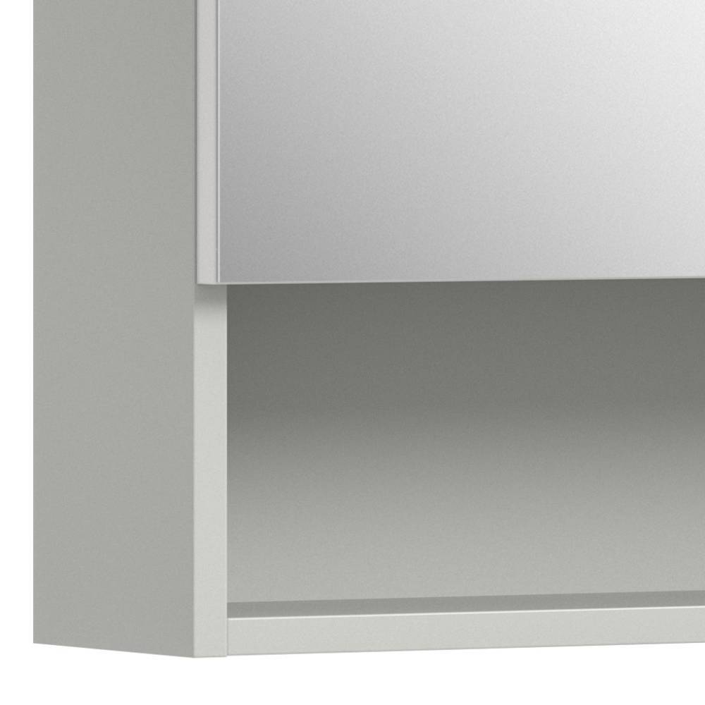 2-türiger Spiegelschrank mit Ablagefach - Queenlo