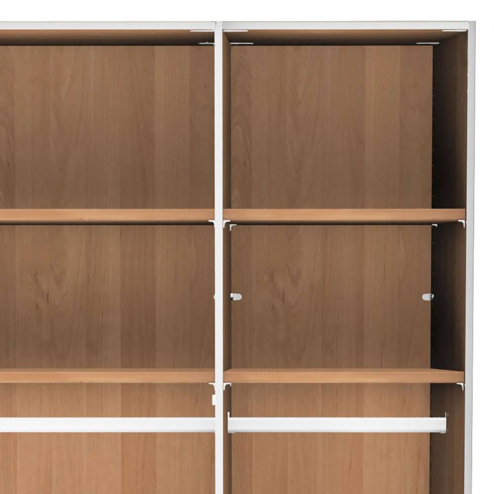 3-türiger Schlafzimmerschrank mit Spiegel - Yanicas