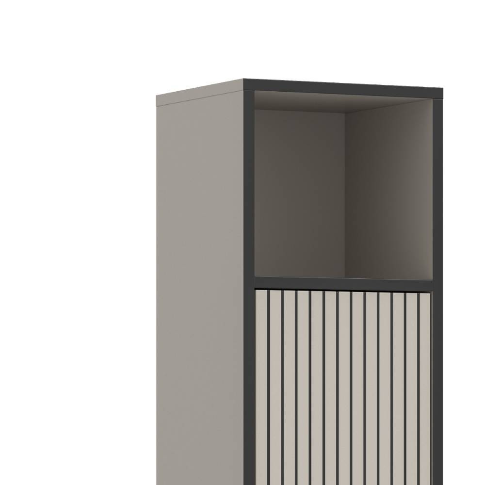 Bad-Waschplatz und Hochschrank Set - Xena (dreiteilig)