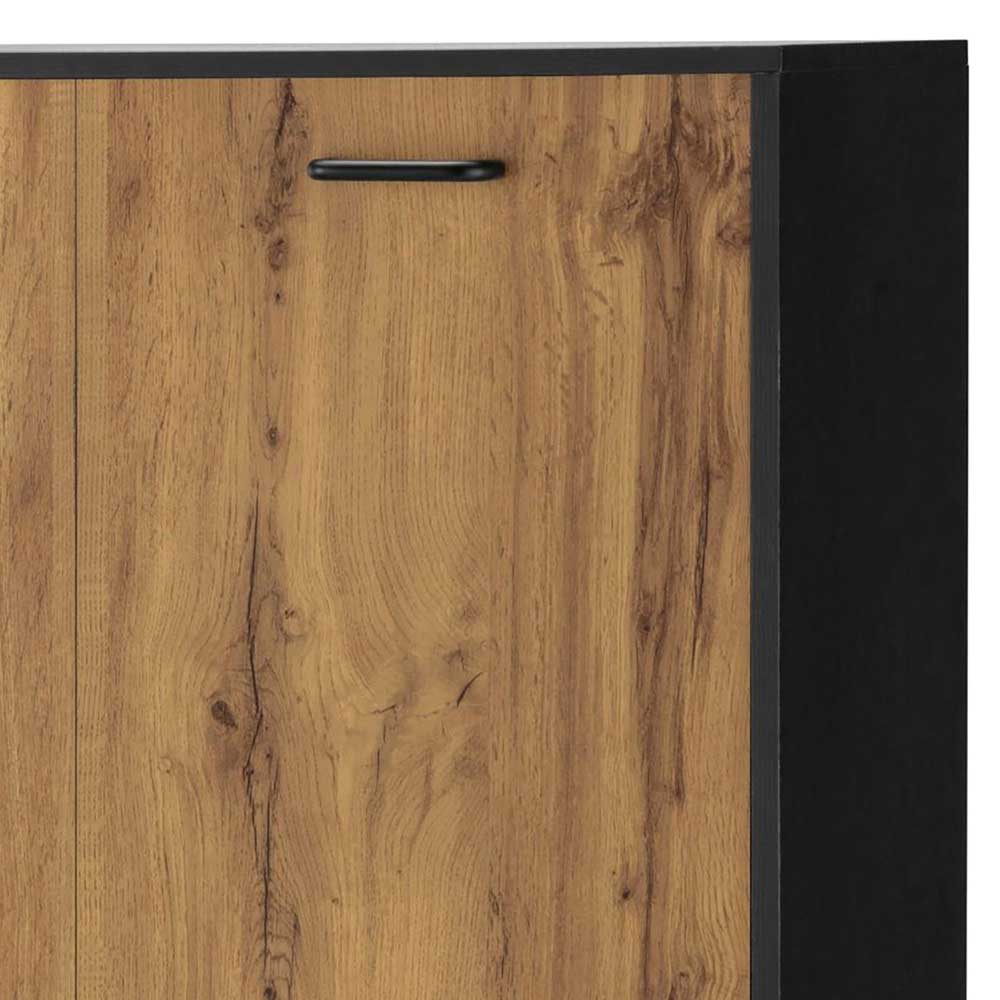 4-türiger Aktenschrank in Wildeiche Optik - Gunnar
