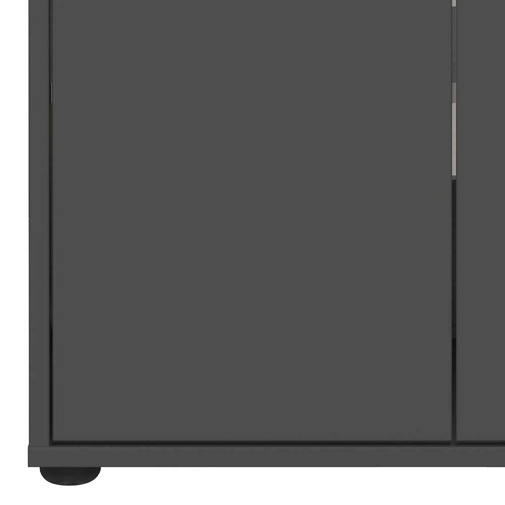 Waschbeckenunterschrank in Dunkelgrau - Rufu