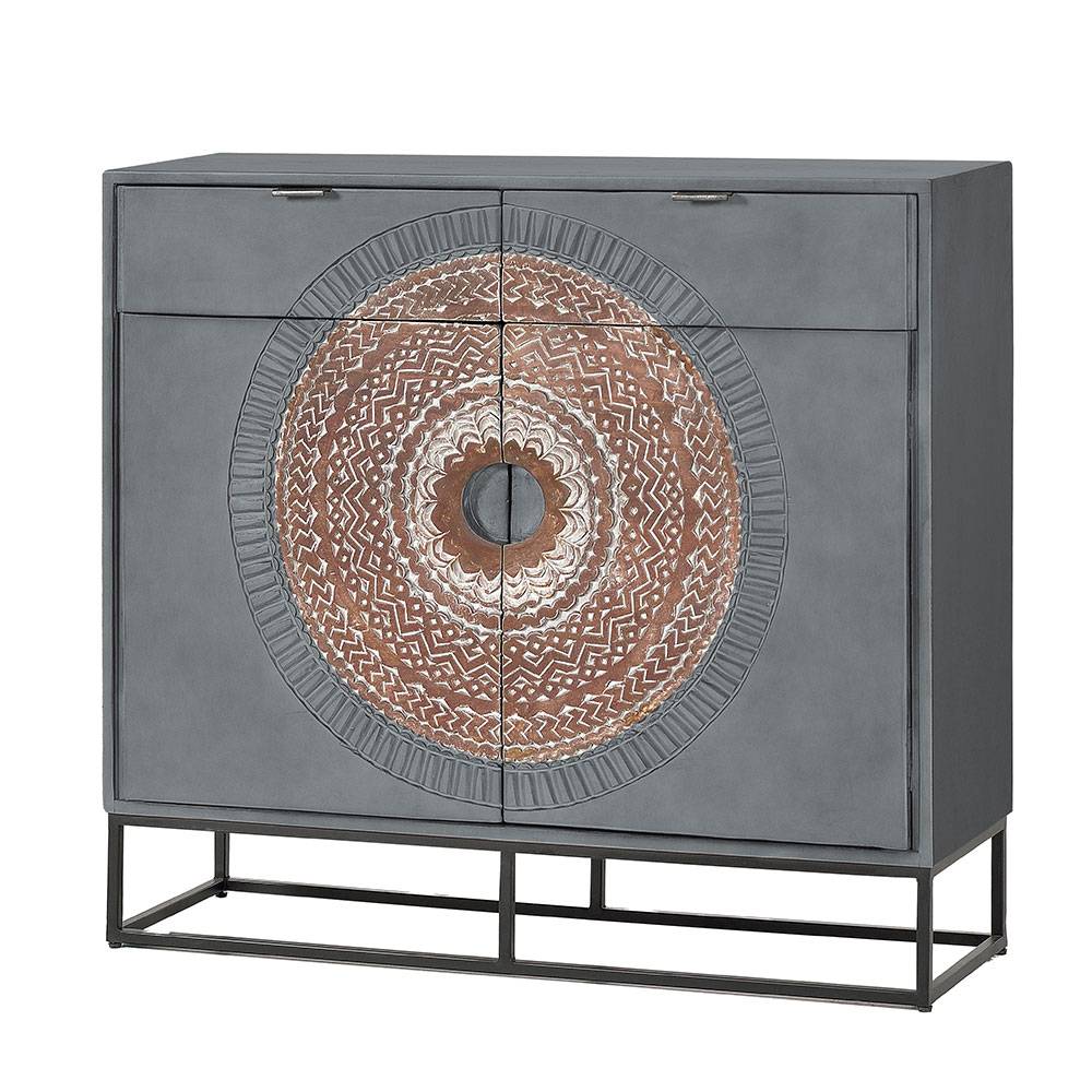 Kombi-Kommode - dekorativ mit Mandala - Mesusco