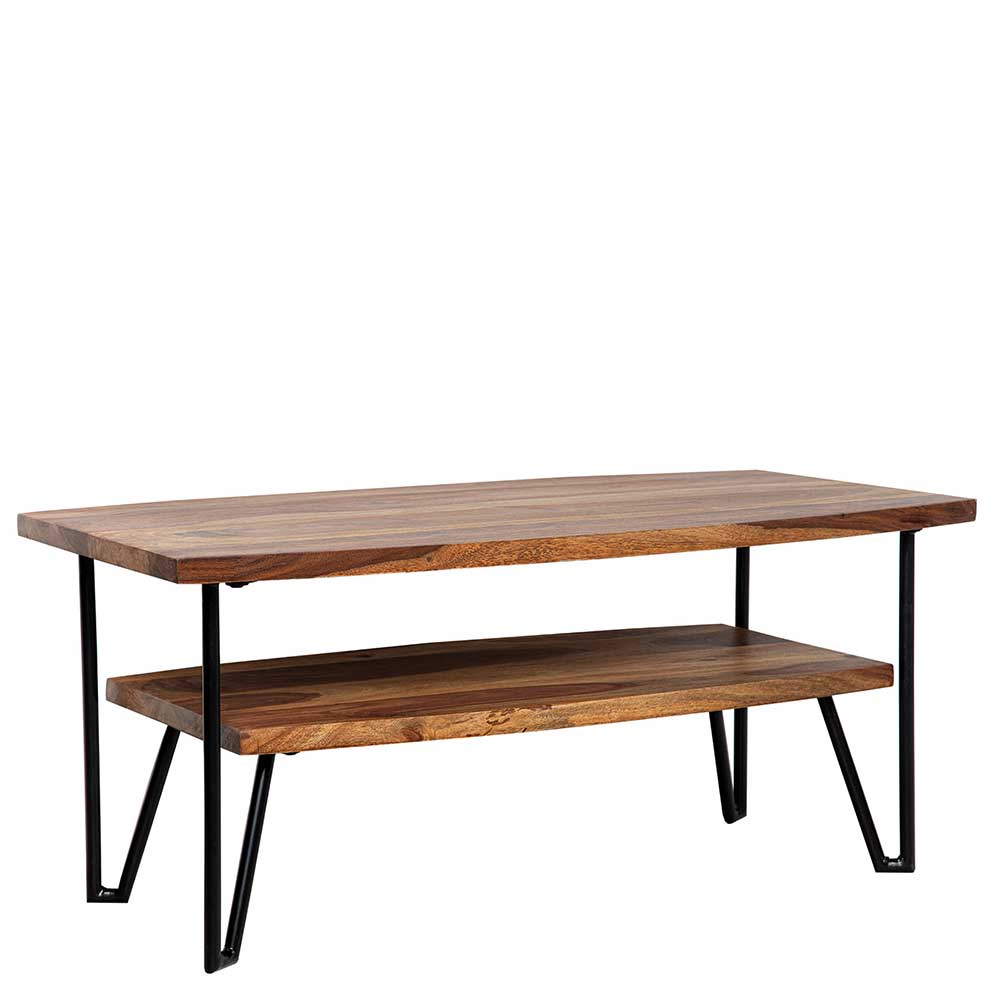 Design Couchtisch mit Ablage - Kusmana