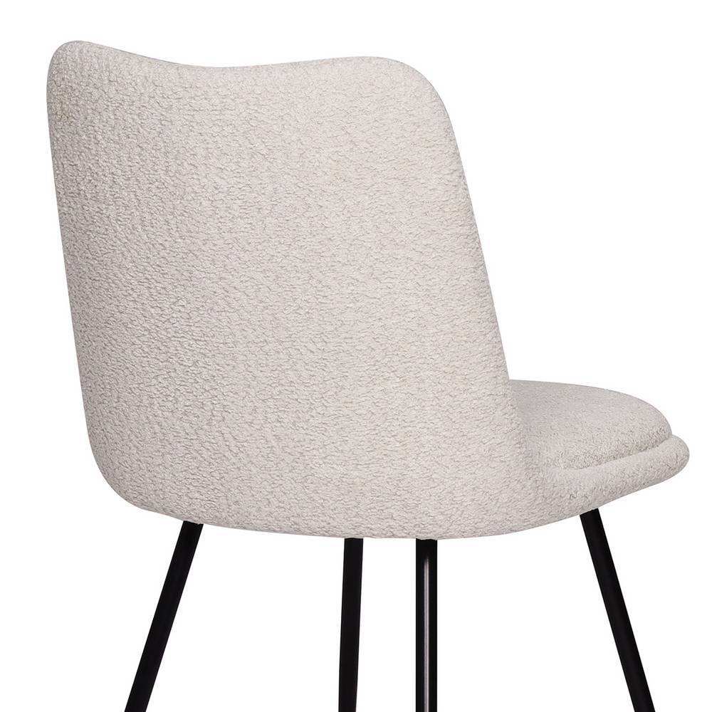 Runde Tischgruppe im Skandi Design - Galadira (fünfteilig)