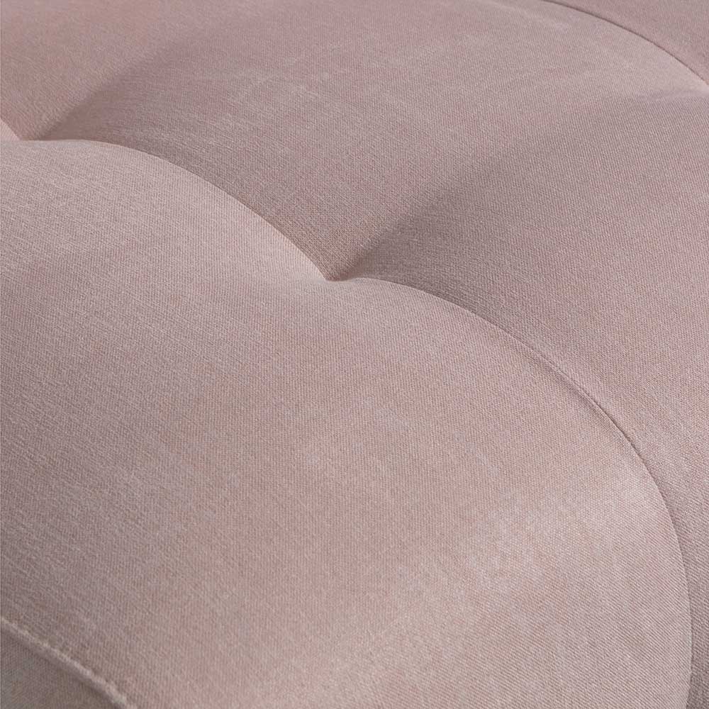 Couchhocker in Mauve Stoff - Grove