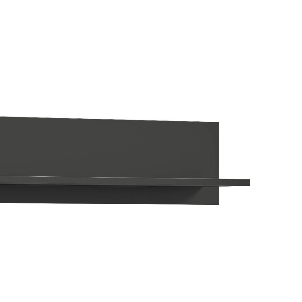 Schwebendes mattgraues Wandboard mit schlankem Design für Wohnzimmer – Adrionata