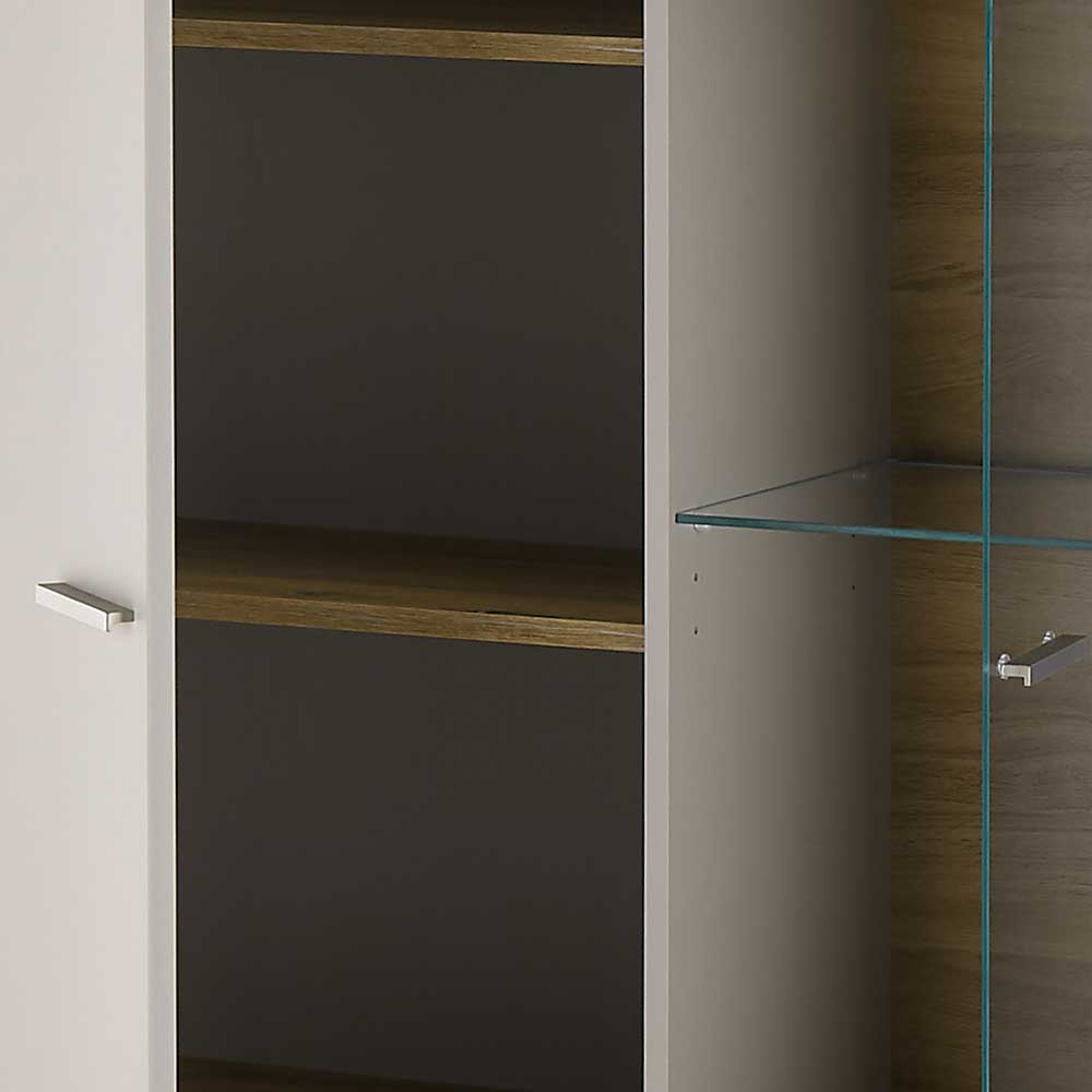 Wohnzimmer Highboard mit Glas Einsatz - Lioscas