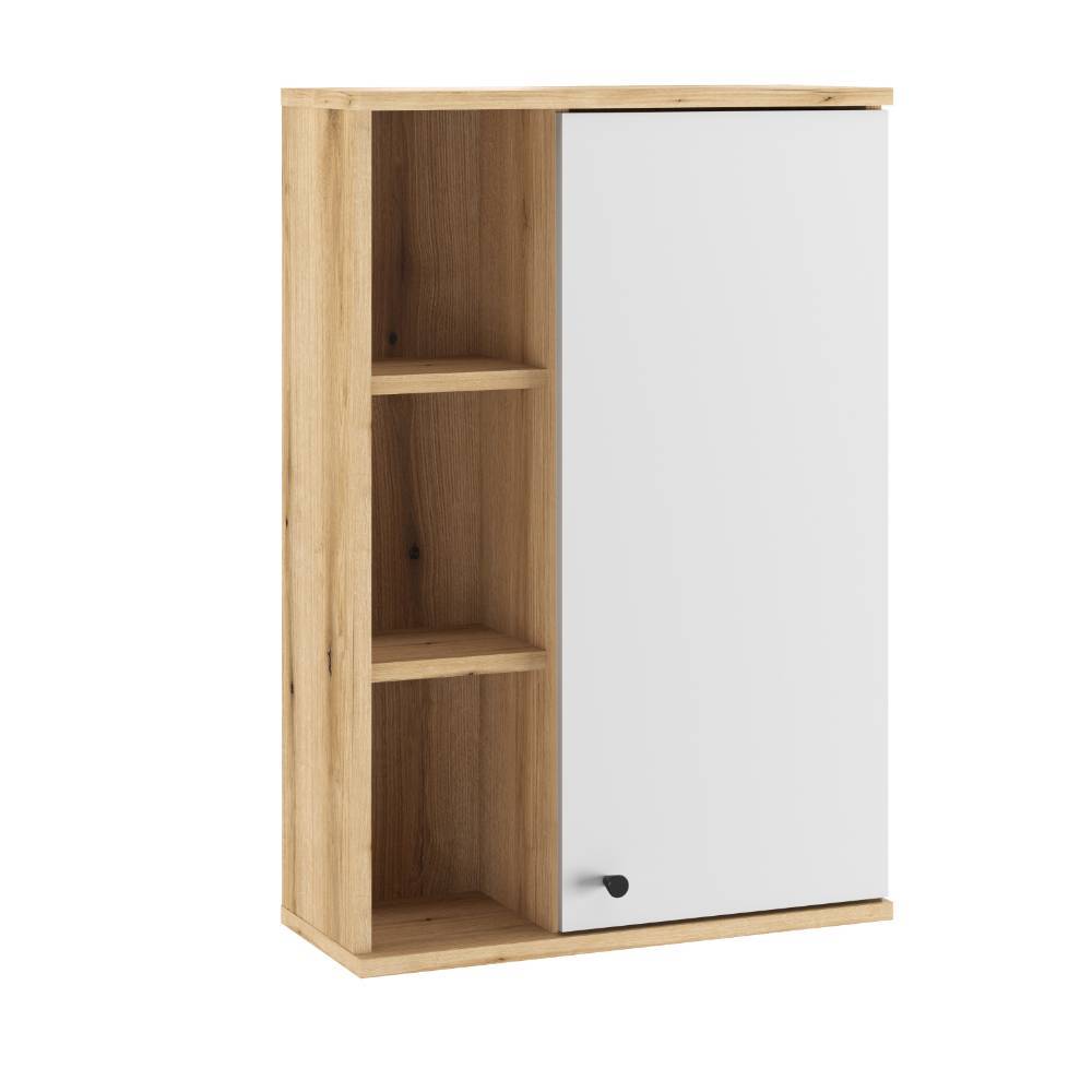 Badezimmer Hängeschrank in Weiß - Naviron