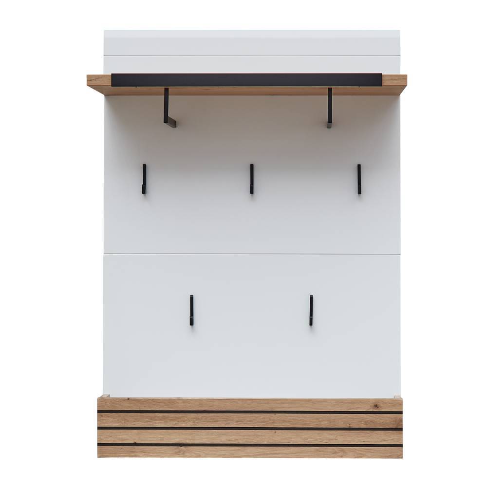 Garderobenmöbel Komplettset in Weiß - Niam (fünfteilig)