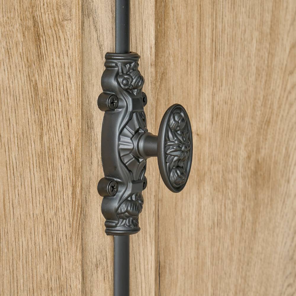 Landhaus-TV-Anbauwand Set - Hengas (dreiteilig)