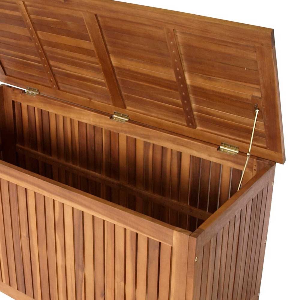 Gartenstühle Auflagenbox aus Akazie Massivholz - Nurana