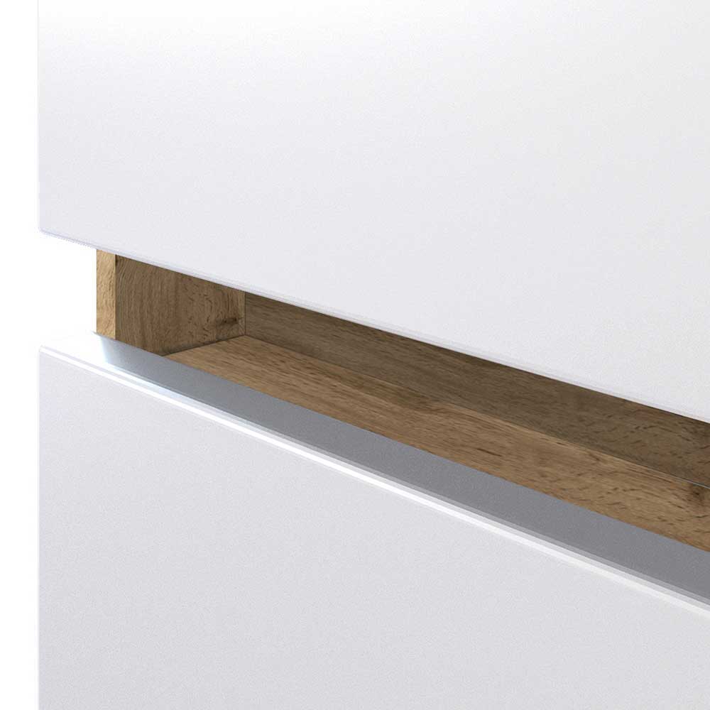 120 cm Doppel-Waschtisch & Spiegelschrank - Maklesa (zweiteilig)